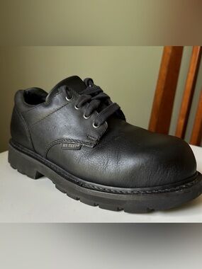 Hytest Safety Footwear Waterproof Composite Toe Shoe ASTM Oil & Slip Resistant